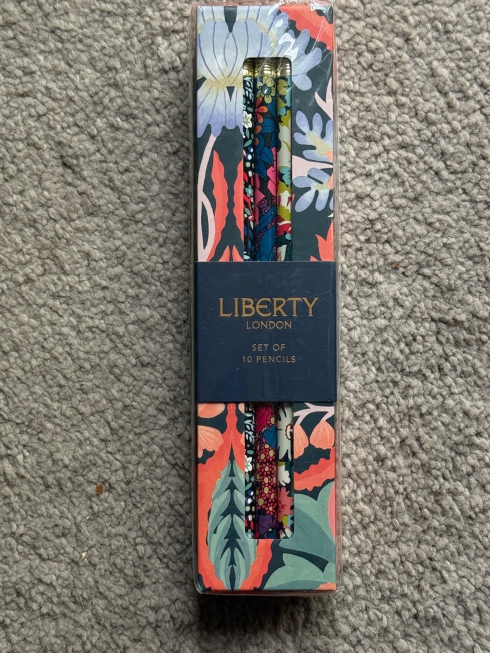 Liberty of London Floral Pencil Set of Ten Pencils! - Picture 2 of 5